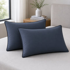Smooth Microfiber Pillow — Soft & Gentle Comfort