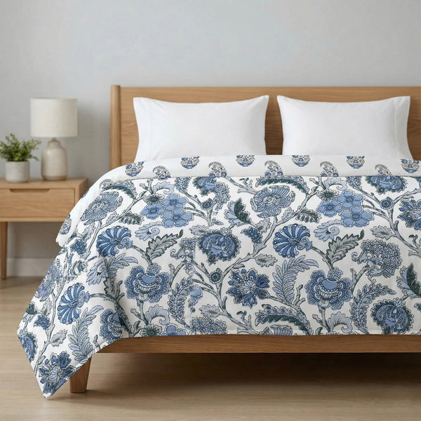 #Blue_Heritage_Floral