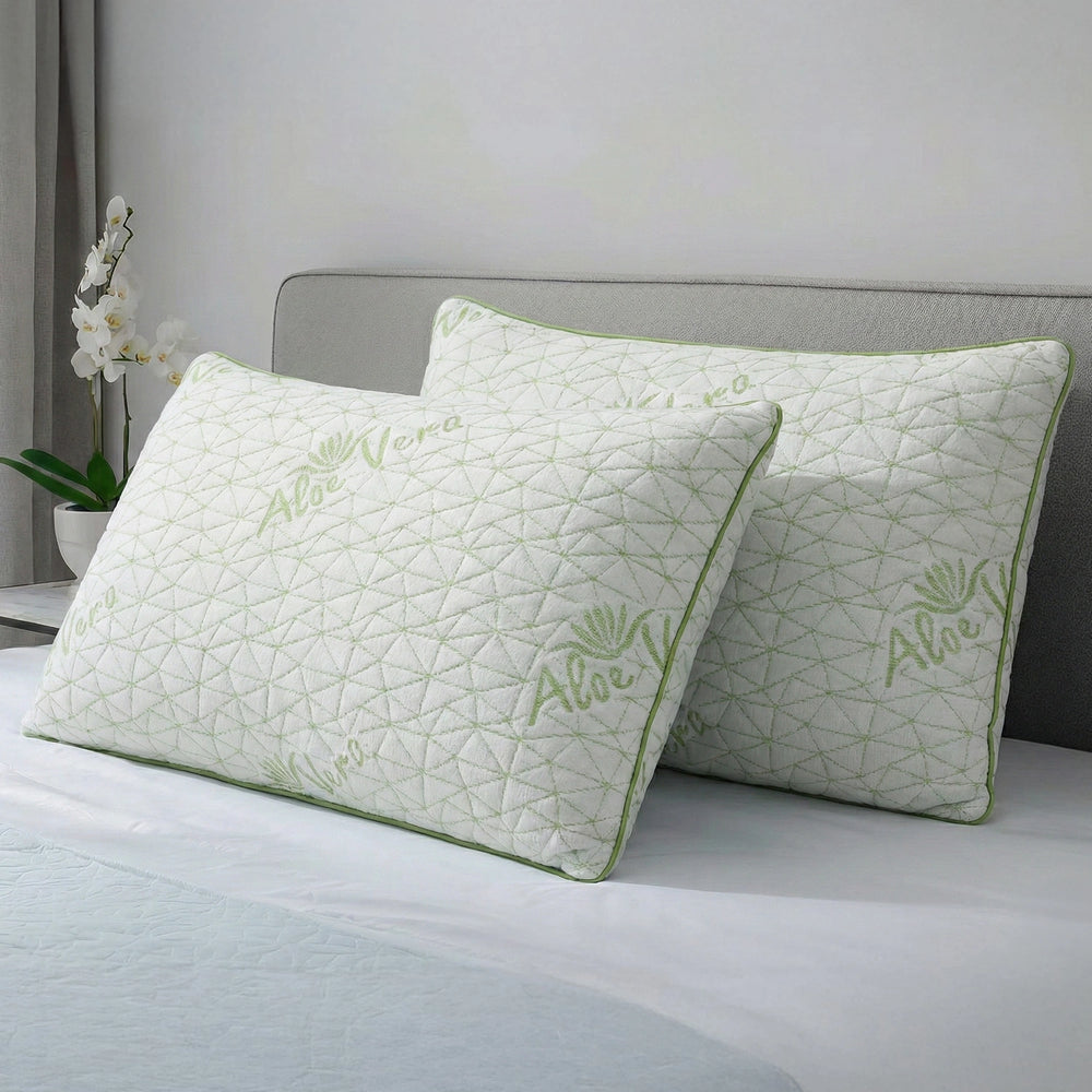 Aloevera Soft Pillow — Fresh & Silky Comfort