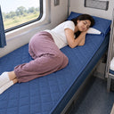 Travel Comfort Mat - Soft, Cushioned & Hygienic Personal Layer for Train, Bus & Travel with Hidden Pocket