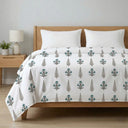 #Forest_Teal_Floral