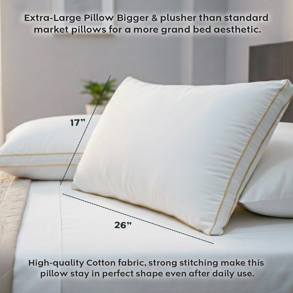Cloud-Soft Pillow — Fluffy & Supportive Comfort