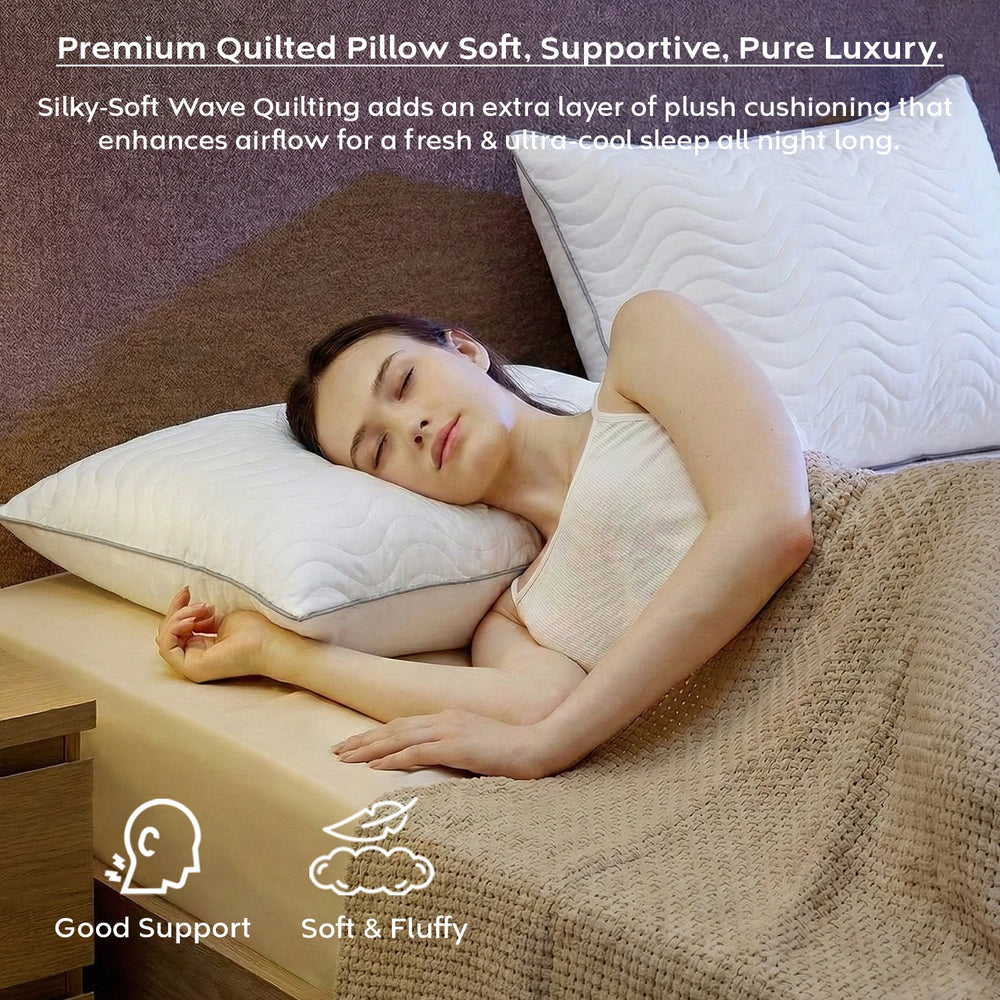 Dreamy Soft Pillow — Plush & Fluffy Comfort