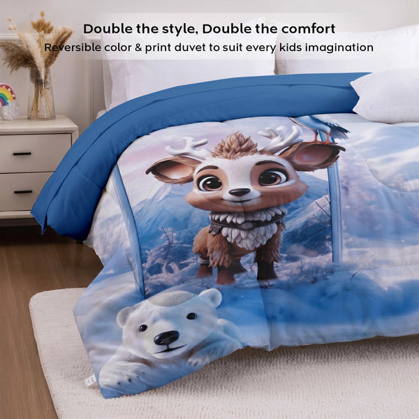 #Snow_Deer_Blue