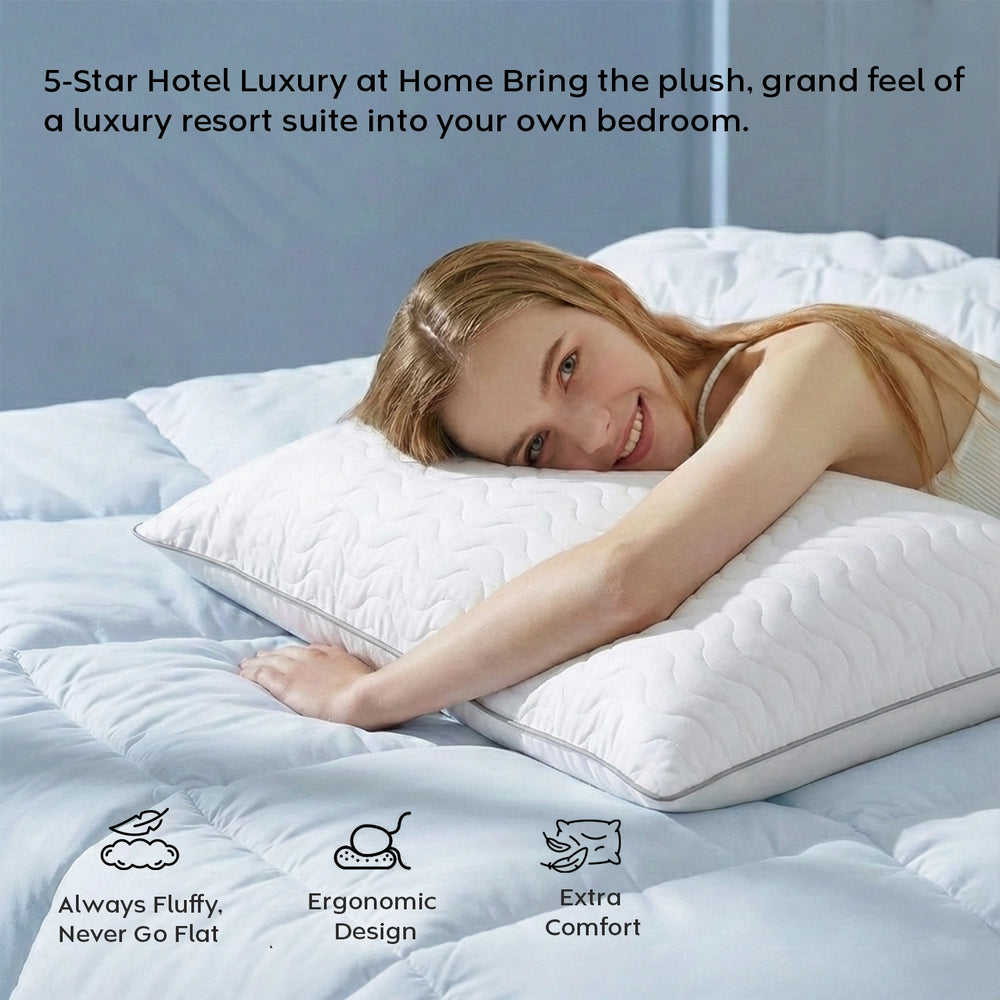 Dreamy Soft Pillow — Plush & Fluffy Comfort