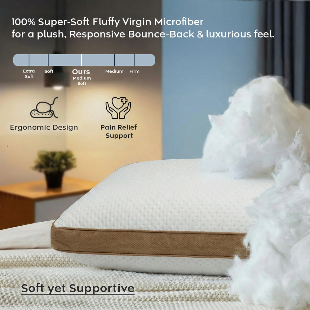 Soft Comfort Pillow — Cozy & Supportive