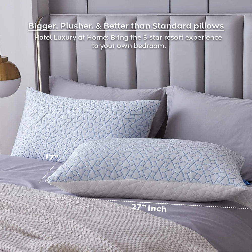 Dual-Season Pillow — Cooling & Cozy Comfort