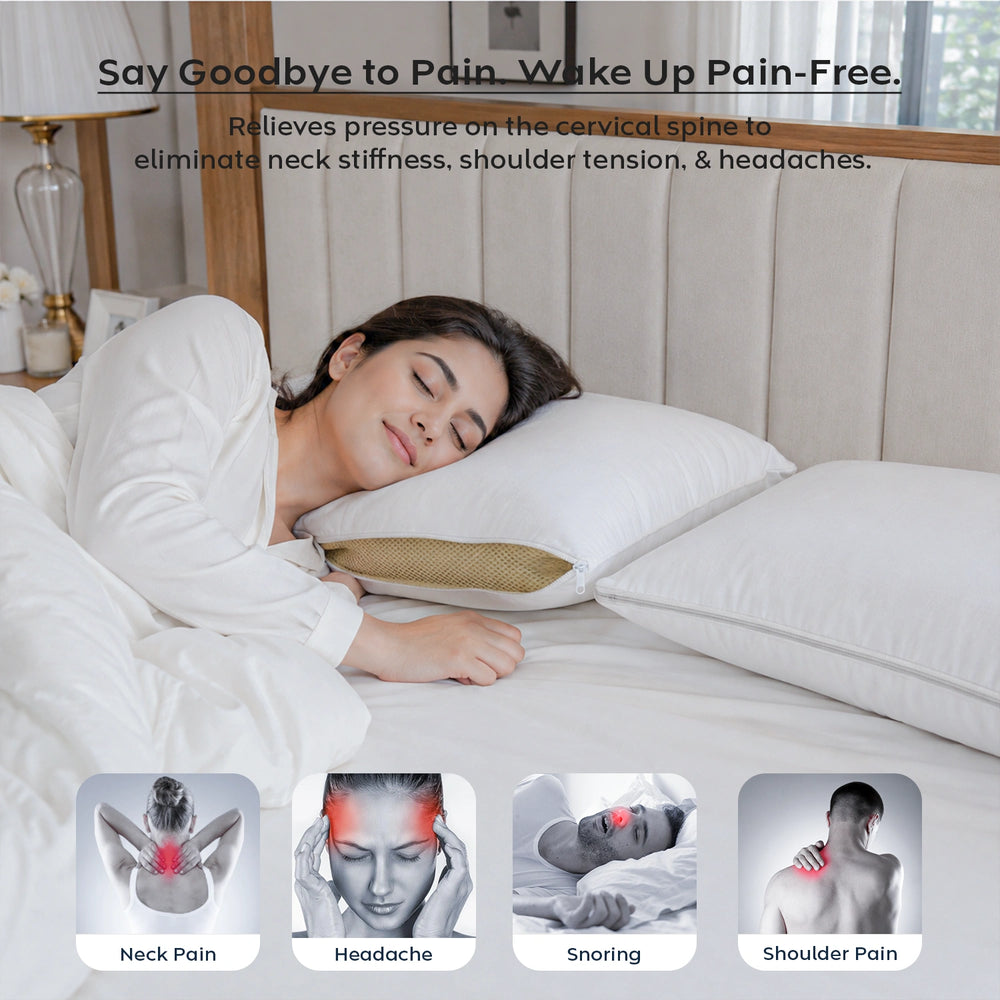 Height-Adjustable Pillow — Soft & Personalized Support