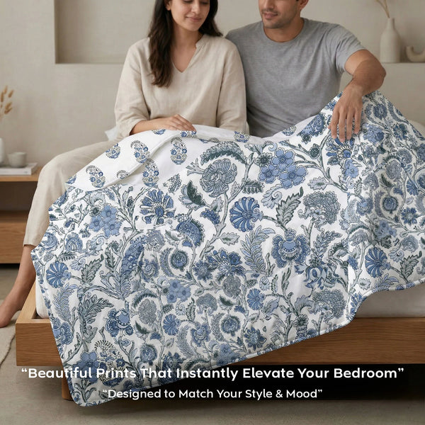 #Blue_Heritage_Floral