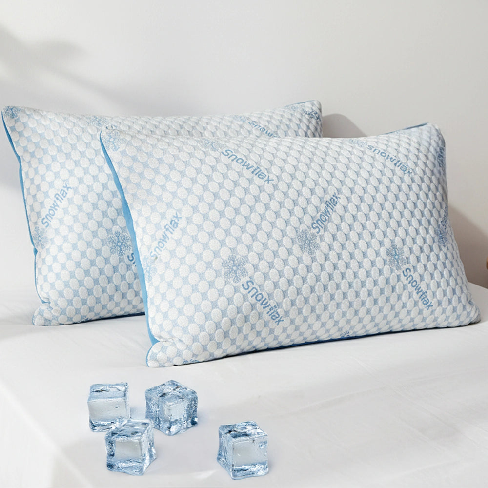 Ultimate Cooling Pillow — 5–6° Cooler, Soft & Plush