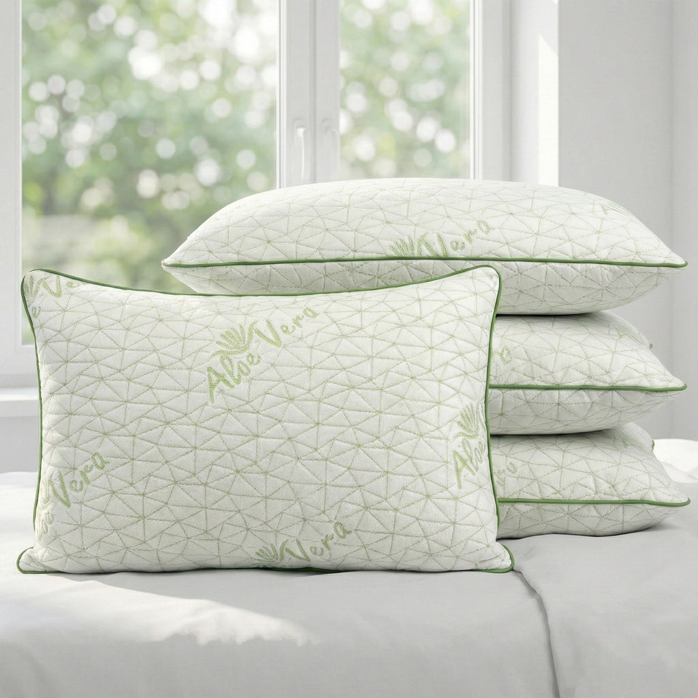 Aloevera Soft Pillow — Fresh & Silky Comfort