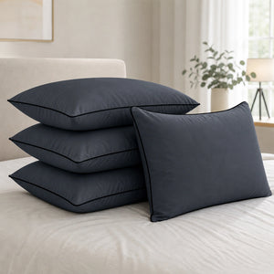 Smooth Microfiber Pillow — Soft & Gentle Comfort